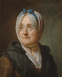 Portret van Madame Chardin (1707-91) 1775