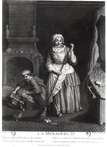 De Huishoudster door Jean Baptiste Simeon Chardin