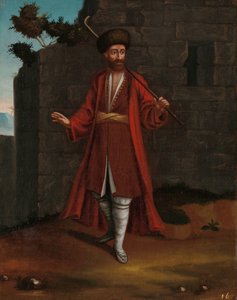 Man van de Bulgaarse kust
