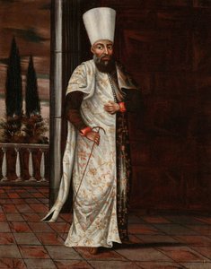 De Chaous Bachi door Jean Baptiste Vanmour (workshop of)