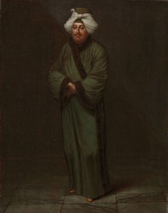 Mehmet, de vizir kâhyasi door Jean Baptiste Vanmour