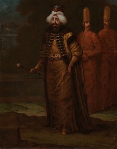 Sultan Ahmed III door Jean Baptiste Vanmour