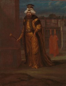 Sultan Mahmud I door Jean Baptiste Vanmour