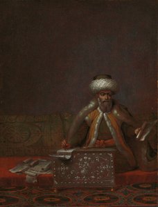De reis effendi, hoofd van de kanselarij