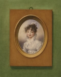 Portret van Groothertogin Catherine Pavlovna van Rusland door Jean Baptiste after Isabey