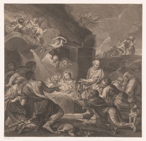 Aanbidding door de herders