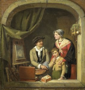 Schilder worden door Jean Baptiste van Eycken