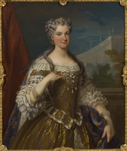 Portret van Marie Leszczynska, koningin van Frankrijk (1703-1768)