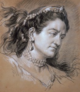 Portret van een vrouw, 18e eeuw