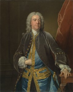 De zeer eerbiedwaardige Stephen Poyntz, van Midgeham, Berkshire, ca. 1740
