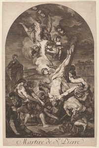 Martire de St. Pierre De Marteldood van Sint Pieter, c. 1750s