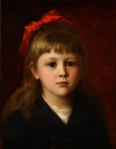 Portret van een klein meisje