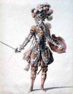 Betoverde Ridder, ca. 1685 door Jean Berain, Jean Baptiste Lully