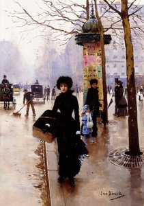 Een Parijzenaar door Jean Beraud