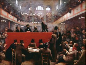 Bij de Graffard Vergaderzaal (Reunion a la salle Graffard)