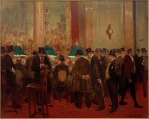 In de Cercle door Jean Beraud