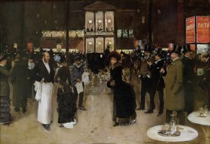Le boulevard Montmartre, 
