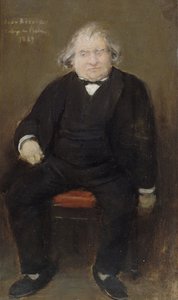 Portret van Ernest Renan 1823-1892, 1889