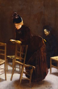 Vrouw in Gebed door Jean Beraud