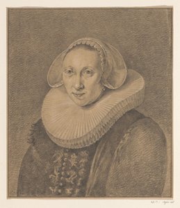 Portret van Cornelia Pronck door Jean Bernard
