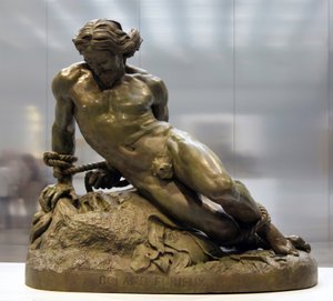 Roland, neef van Karel de Grote, Salon de 1831 door Jean Bernard Duseigneur
