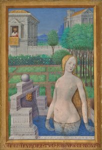 Bathseba badend uit de uren van Lodewijk XII