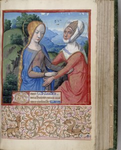 Het Bezoekingsboek van Uren, 1485-1499 door Jean Bourdichon