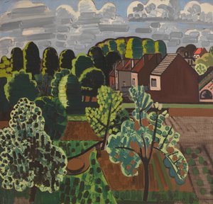 Zonnig Brabants landschap