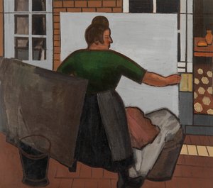 Wasvrouw