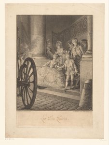 Jonge peetouders door Jean Charles Baquoy