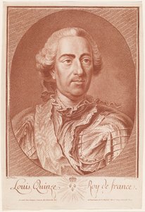 Louis Quinze, Koning van Frankrijk (Louis XV) door Jean Charles François