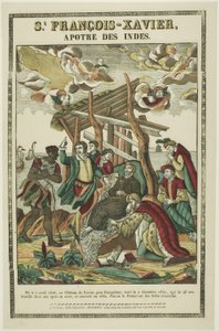 Franciscus Xaverius, Apostel van Indië door Jean Charles Pellerin