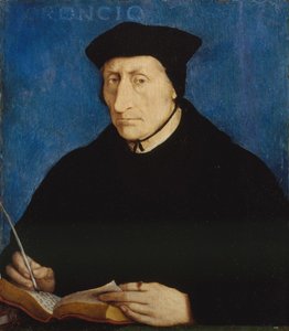 Guillaume Budé, c.1536 door Jean Clouet