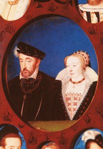 Portret van Hendrik II van Frankrijk (Saint-Germain-en-Laye) door Jean Clouet