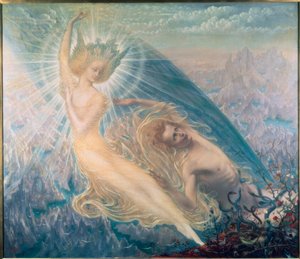 De engel van pracht en praal door Jean Delville