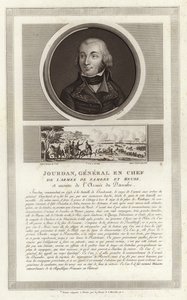 Portret van Jean-Baptiste Jourdan, Graaf Jourdan