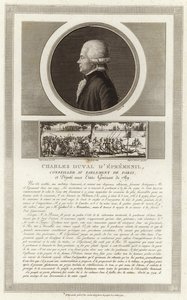 Portret van Jean-Jacques Duval d