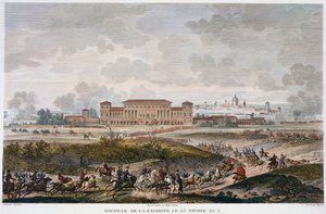 De Slag bij La Favorite, Italië, 25 Nivose, Jaar 5 januari 1797