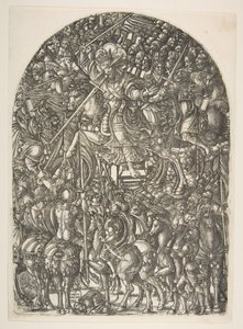 Christus op een wit paard, uit de Apocalyps