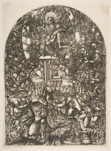 Sint Jan geroepen naar de hemel, uit de Apocalyps