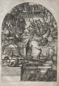 De Apocalyps: Duvet bestudeert de Apocalyps, 1555 door Jean Duvet