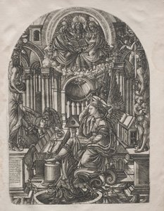 De Apocalyps: St. Jan op het eiland Patmos, 1546-1556 door Jean Duvet