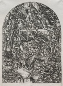 De Apocalyps: Het Openen van het Zevende Zegel, 1561 door Jean Duvet