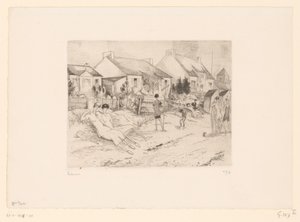 Rustende tennisspelers op het strand