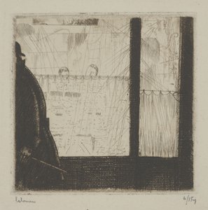 De Winkeliers. door Jean Emile Laboureur