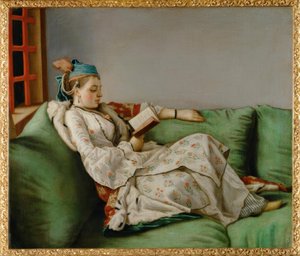 Portret van Marie Adélaïde van Frankrijk door Jean Étienne Liotard