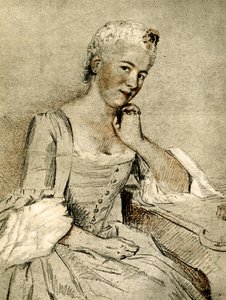 Jeanne Natoire door Jean Étienne Liotard