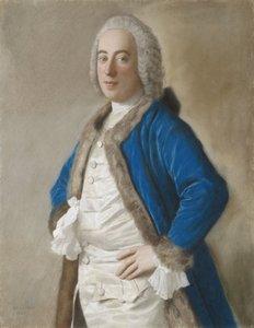 Portret van Joseph Bouër door Jean Étienne Liotard