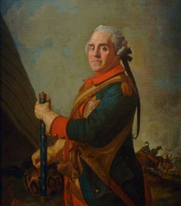 Portret van Maurice de Saxe 1696-1750, Maarschalk van Frankrijk, 18e eeuw door Jean Étienne Liotard