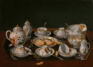 Theeservies, 1781-1783 door Jean Étienne Liotard